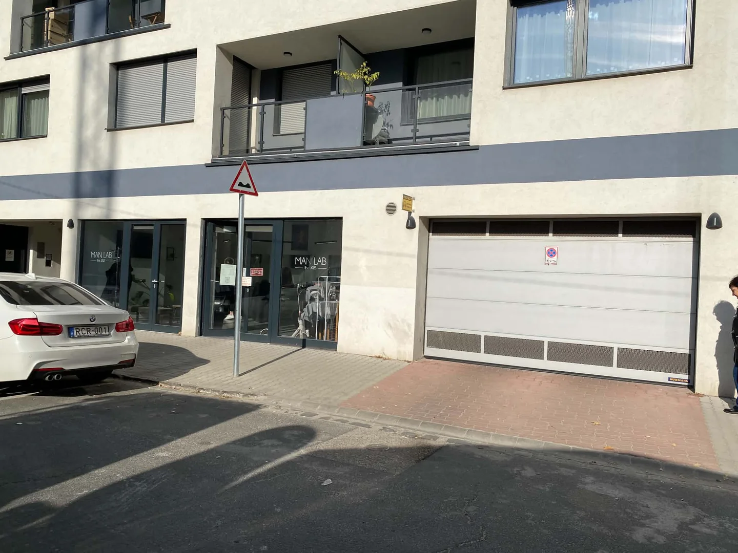 Garage entrance